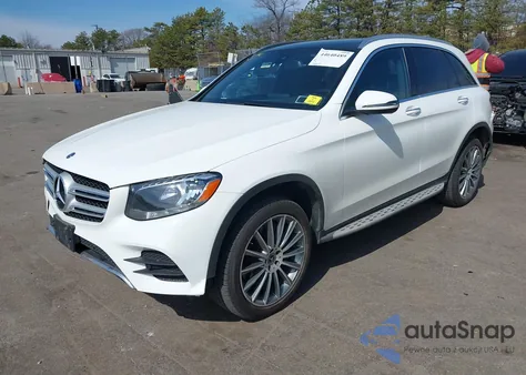 2018 Mercedes-Benz Glc 300 4Matic из США, поврежденный, VIN WDC0G4KB3JV065585